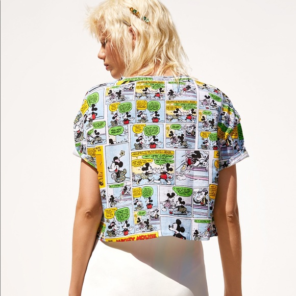ZARA Mickey © Disney Crop Top - Picture 8 of 8